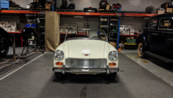 Austin Healey in the Assembly Lab