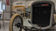1926 Ford Model T Speedster in the Paint Lab